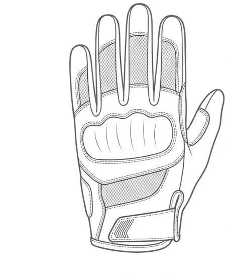 Thermal Knit Gloves — Back preview