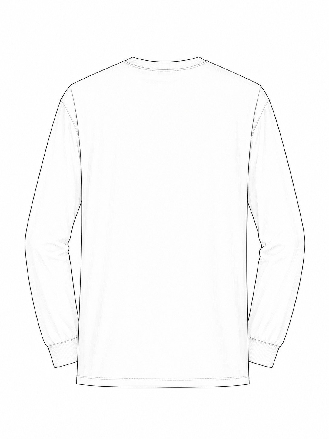 Unisex Blended Perfect T-Shirt — Back preview