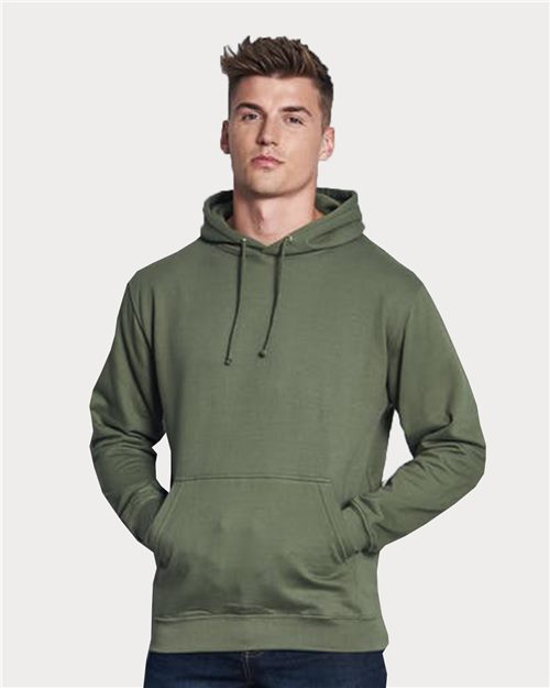 Unisex Lightweight Blended College Pocket Hoodie