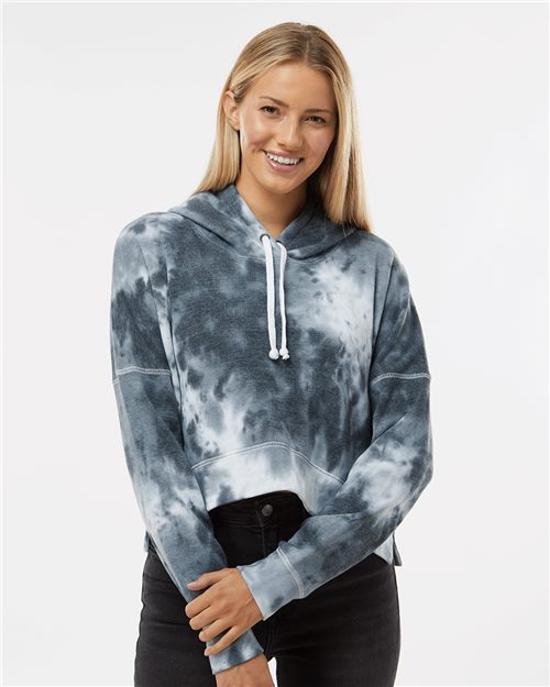Ladies Lightweight Tri-Blend Pocket Hoodie