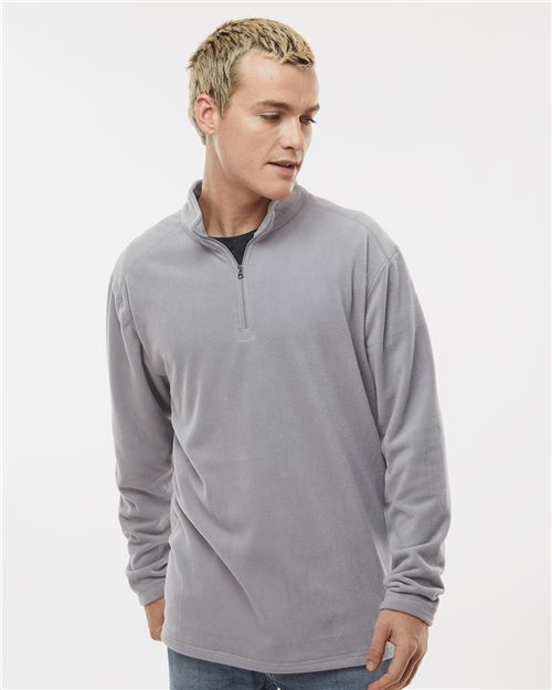 Unisex Fleece Eco Quarter-Zip Pullover