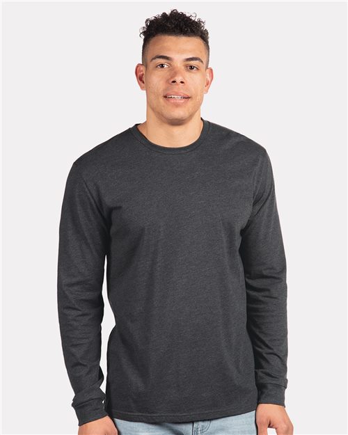 Unisex CVC Blended Long Sleeve T-Shirt
