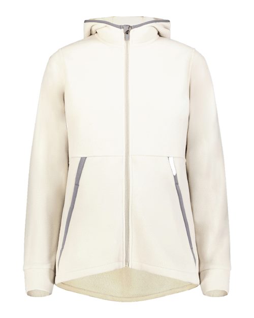 Ladies Lightweight Fleece Revive Pocket Full-Zip Hoodie
