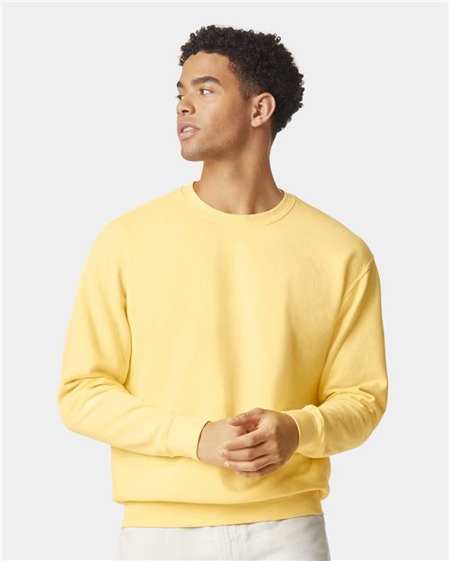 Unisex Lightweight Ring-Spun Cotton Garment-Dyed Sweatshirt