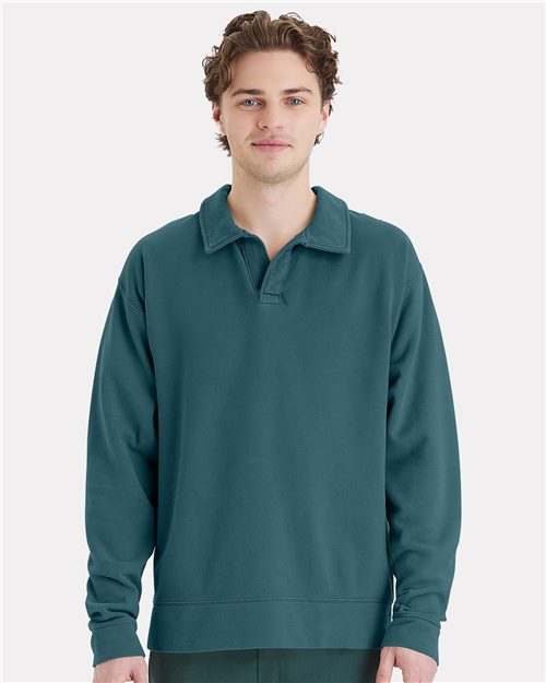Unisex Blended Garment-Dyed Polo