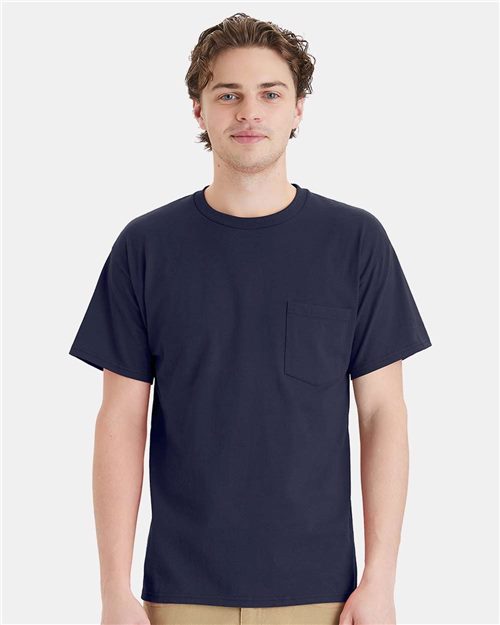 Unisex Cotton Essential-T Pocket T-Shirt