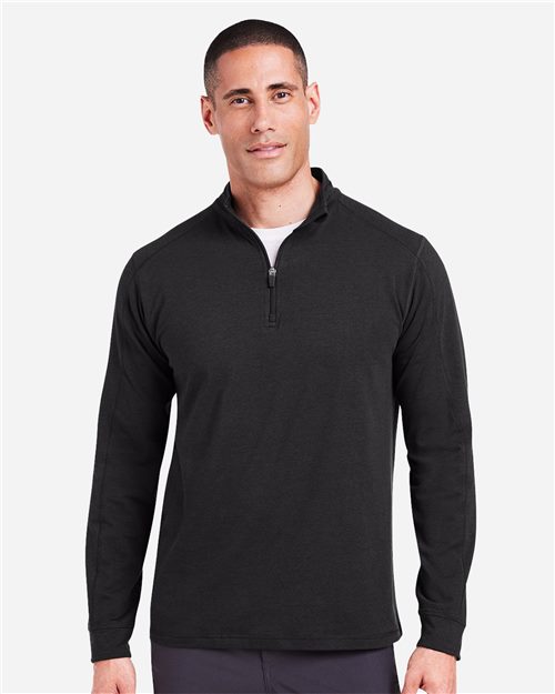Unisex Tri-Blend Carrollton Quarter-Zip Pullover