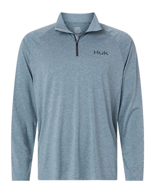 Unisex Performance Heather Quarter-Zip Pullover