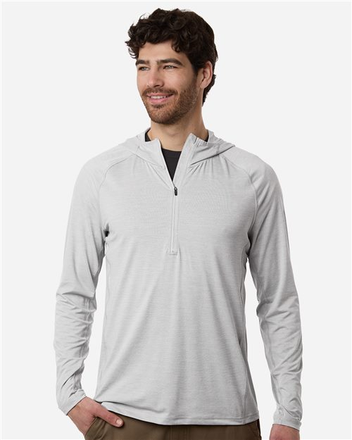Unisex Lightweight Performance Pocket Half-Zip Hoodie