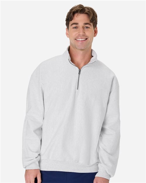 Unisex Blended Beefy Quarter-Zip Pullover