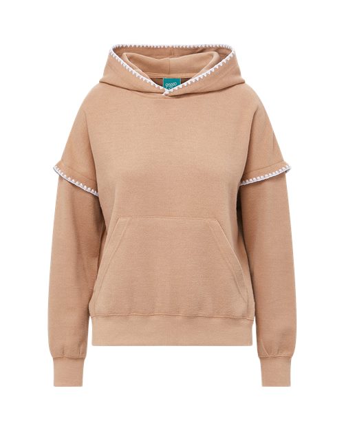 Ladies Blended Pocket Classic 8.9oz Hoodie
