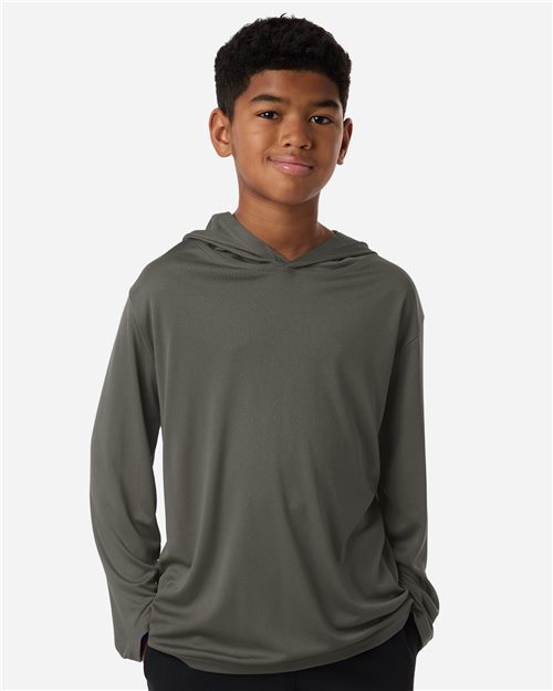 Youth Lightweight Performance Pocket Classic 4.1oz Hoodie