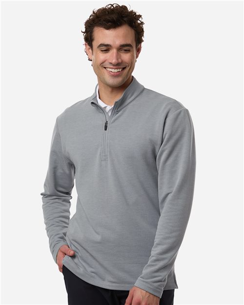 Unisex Fleece Stretch Quarter-Zip Pullover