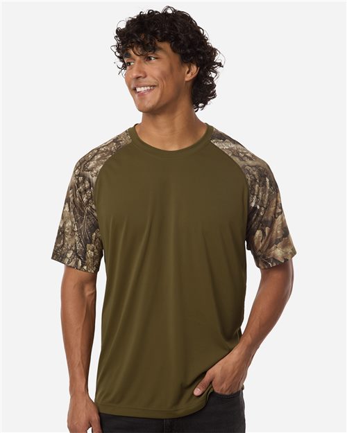 Unisex Performance Colorblock Relaxed T-Shirt