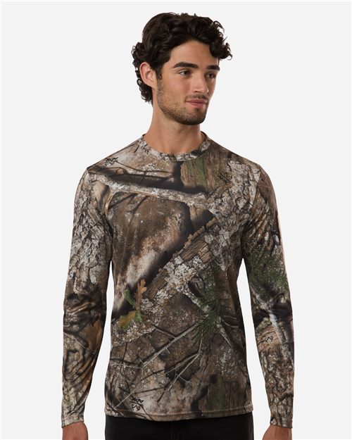 Unisex Performance Interlock Long Sleeve T-Shirt