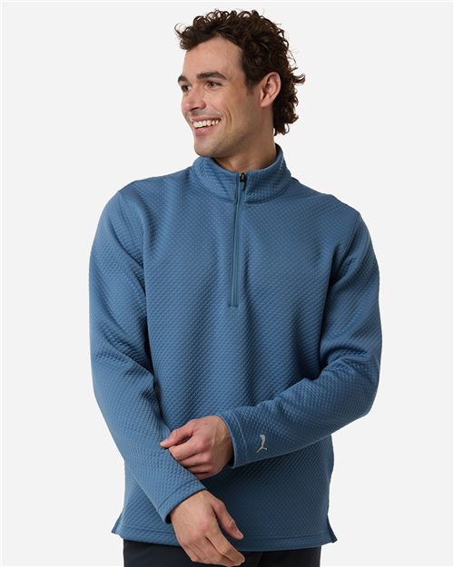 Unisex Performance Pebble Quarter-Zip Pullover
