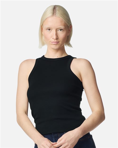 Women's Baby Rib Fitted Tank