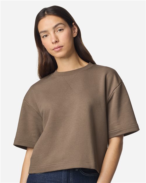 Ladies Heavyweight French Terry T-Shirt