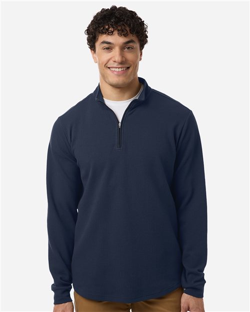 Unisex Tri-Blend Luke Quarter-Zip Pullover