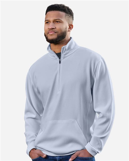 Unisex Tri-Blend Maverick Pocket Quarter-Zip Pullover