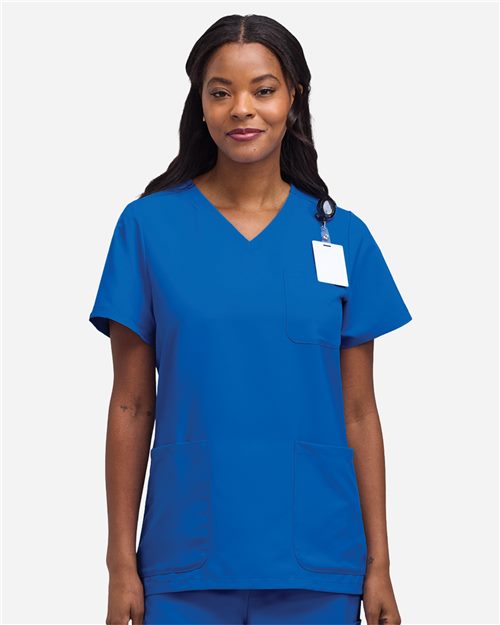 Women's V-Neck 3 Pocket Scrub Top