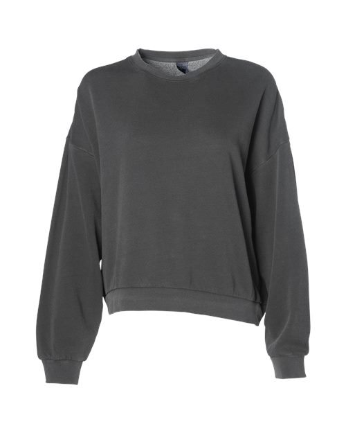 Women's California Wave Wash Sunday Crewneck Sweatshirt