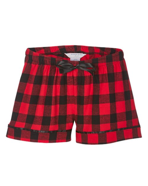 Youth Performance Flannel Pocket Shorts
