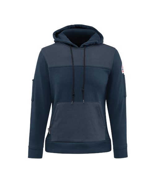 Ladies Heavyweight Fleece Pocket Hoodie