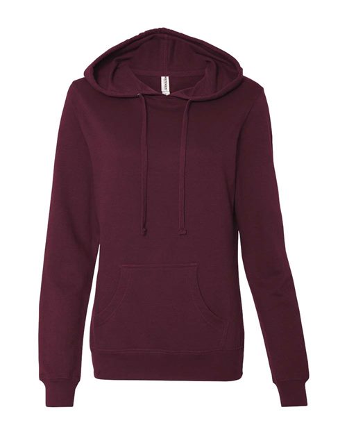 Ladies Lightweight Cotton Junior Pocket Hoodie