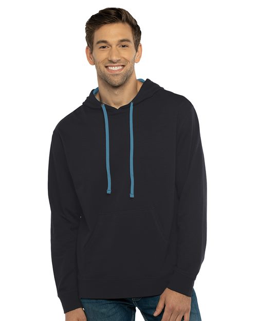 Unisex Lightweight Blended Jersey Pocket Hoodie