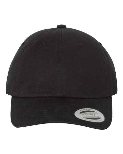 Peached Cotton Buckle Twill Dad Hat