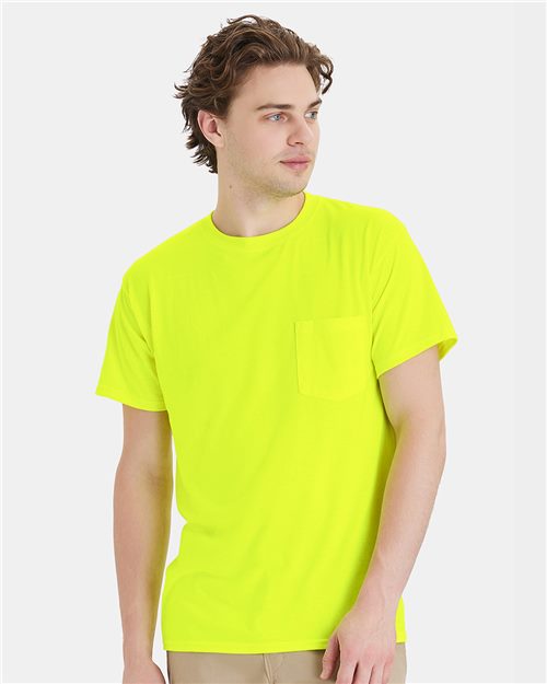 Unisex Tri-Blend Pocket Classic 5.3oz T-Shirt