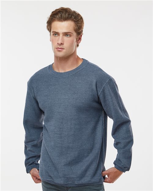 Unisex Blended Corded Sweatshirt