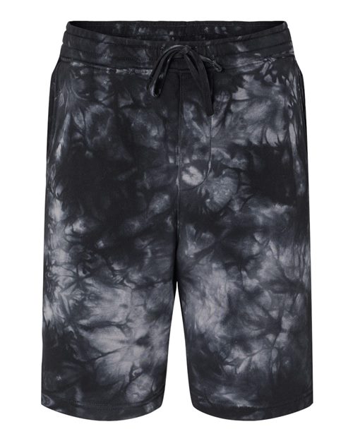 Unisex Fleece Tie-Dyed Pocket Shorts