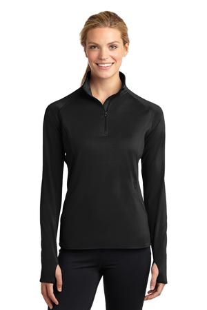 Ladies Performance Pocket Quarter-Zip Pullover