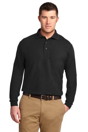 Unisex Tri-Blend Long Sleeve Polo