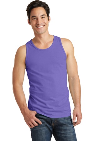 Unisex Ring-Spun Cotton Beach Garment-Dyed Tank Top