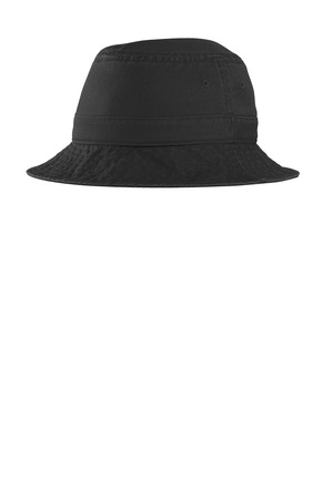 Unisex Cotton Brim Twill Bucket Hat