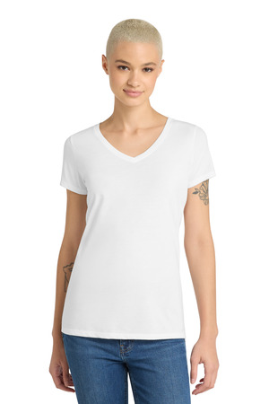 Ladies Blended Perfect V-Neck T-Shirt