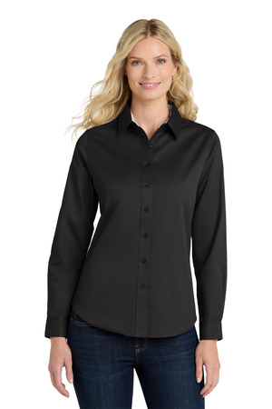 Ladies Cotton Easy Long Sleeve T-Shirt