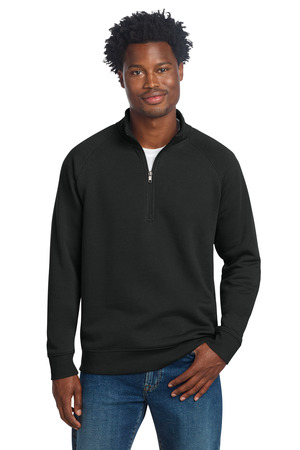 Unisex Cotton Fleece Quarter-Zip Pullover