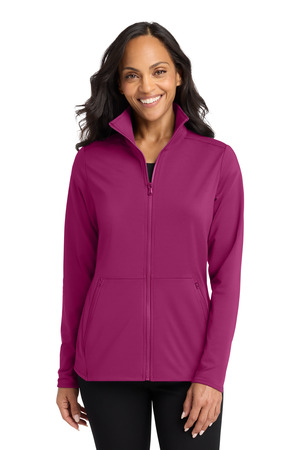 Ladies Fleece Accord Pocket Full-Zip Jacket