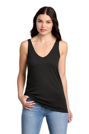 Ladies Cotton V-Neck Tank Top